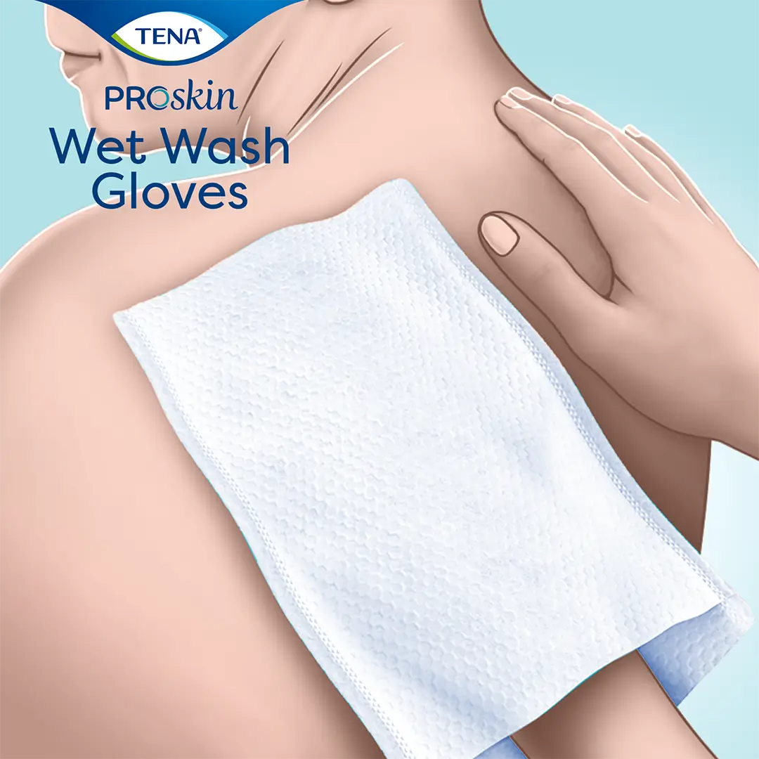 TENA ProSkin Wet Wash Gloves Waschhandschuhe