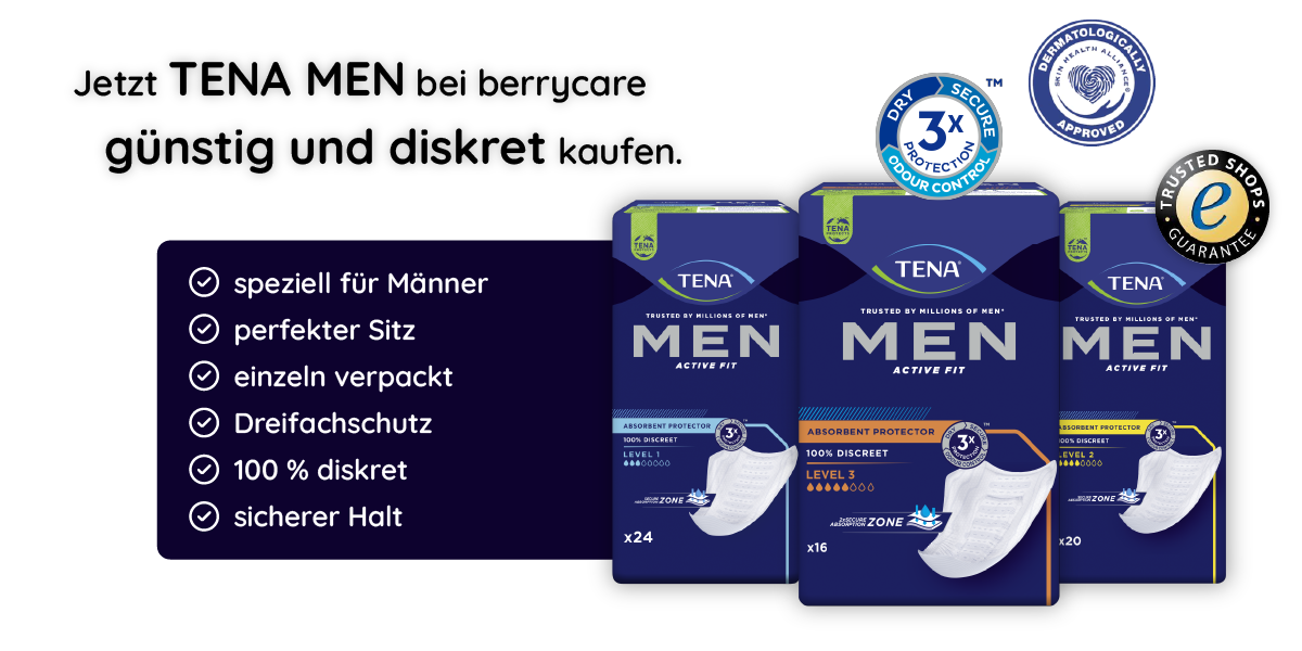 Jetzt TENA Men Produkte kaufen