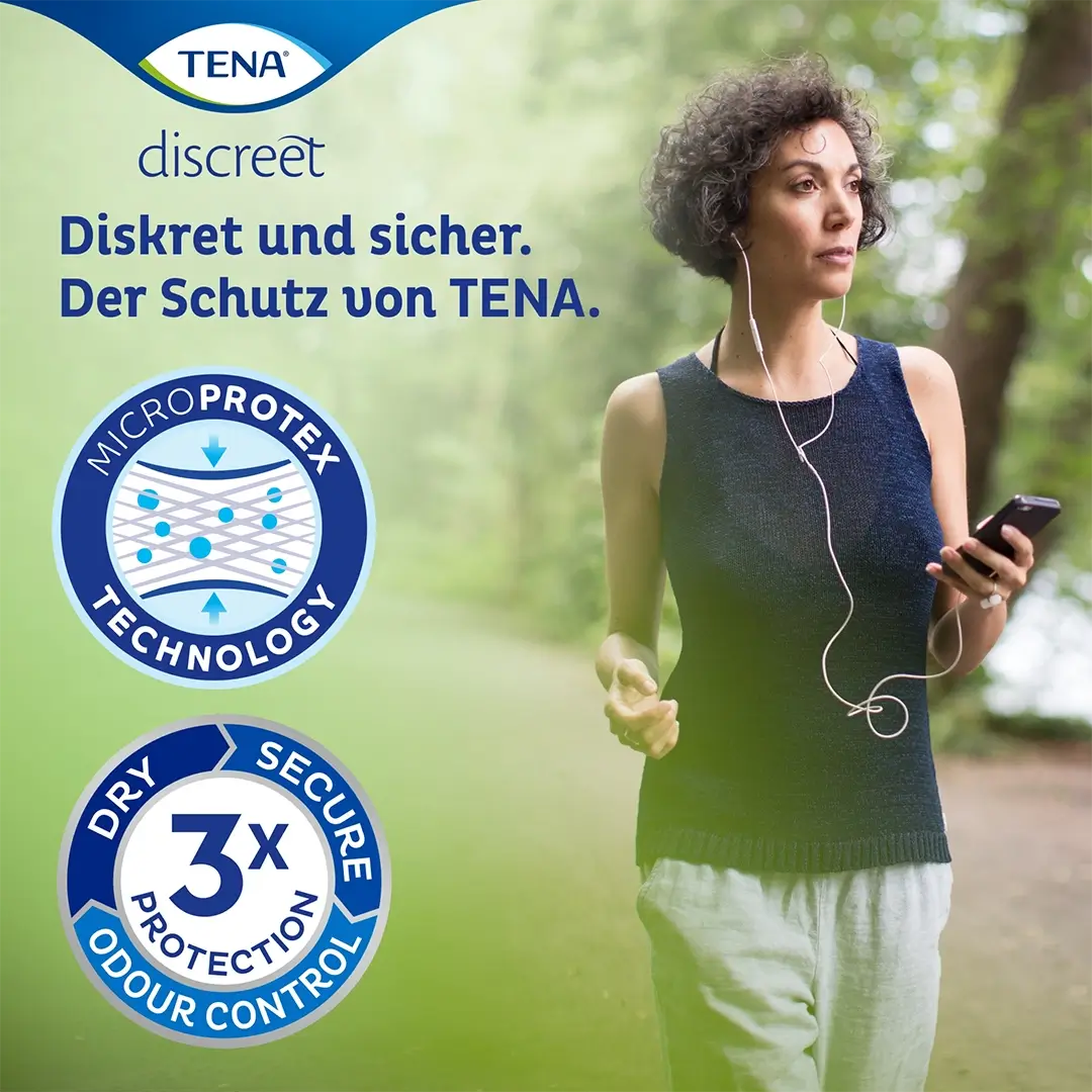 TENA discreet Lady Pads Normal diskret und sicher