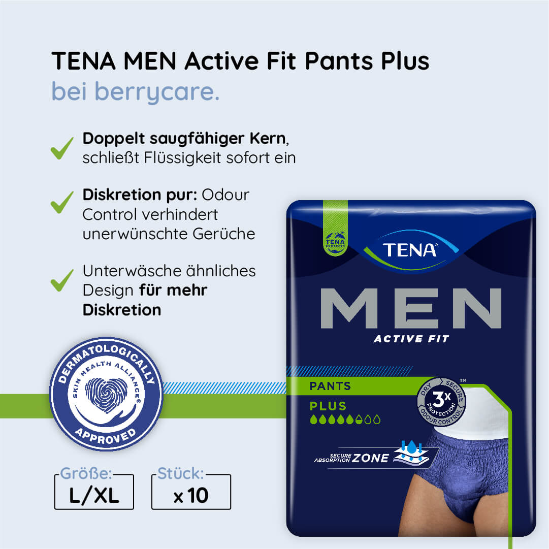 TENA Men Active Fit Pants Plus Windelhosen