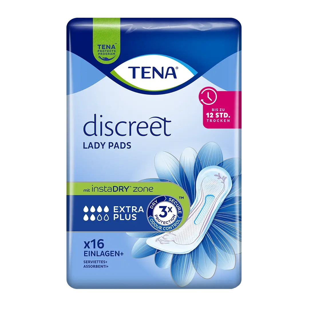 TENA Lady Discreet Extra Plus Inkontinenzeinlagen