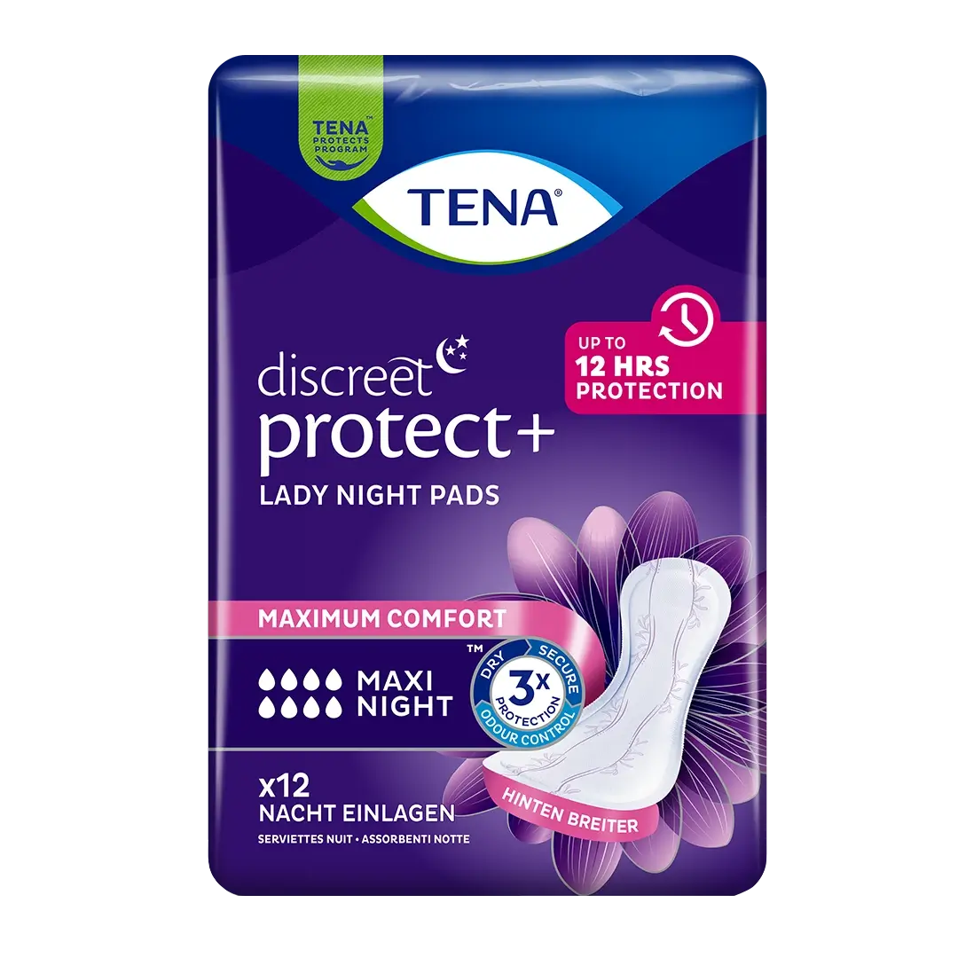 TENA-discreet-Lady Pads Maxi Night 