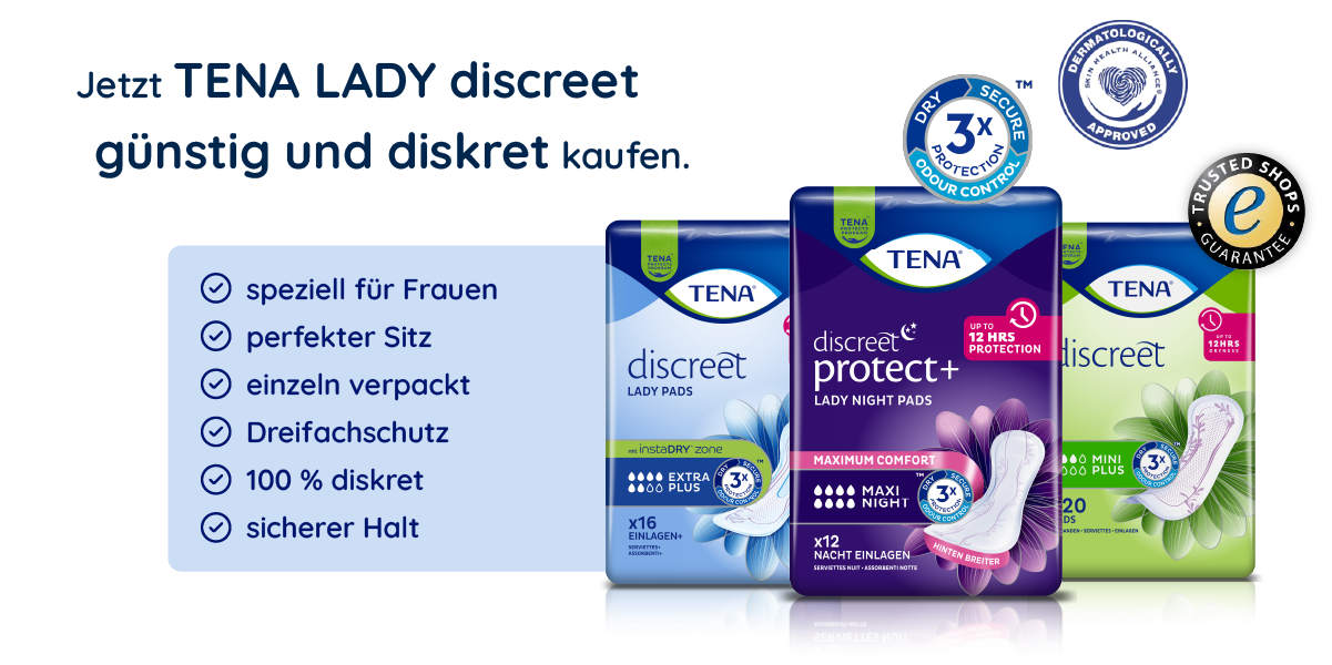 Jetzt TENA Lady Produkte kaufen