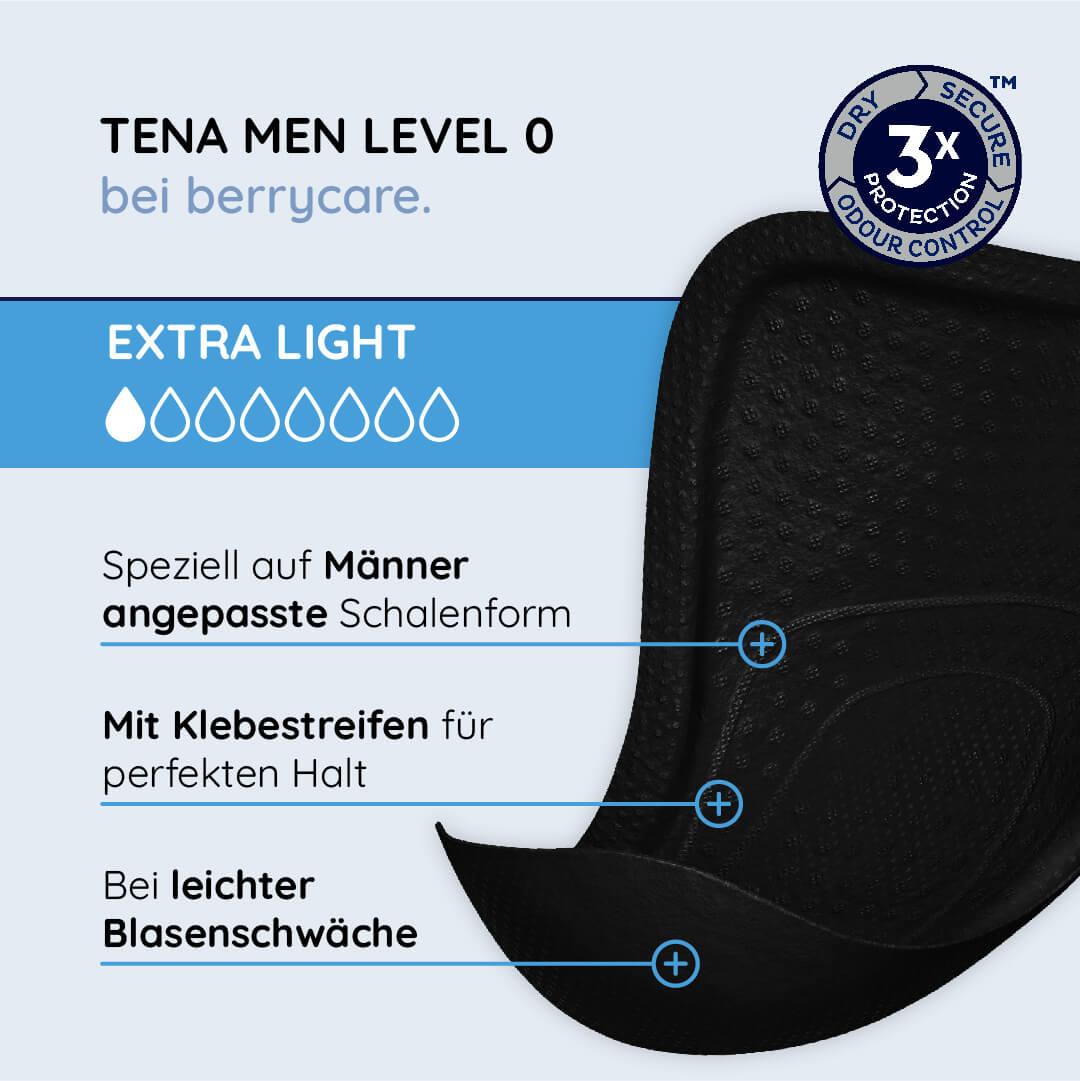 TENA Men Active Fit Level 0 Inkontinenzeinlagen