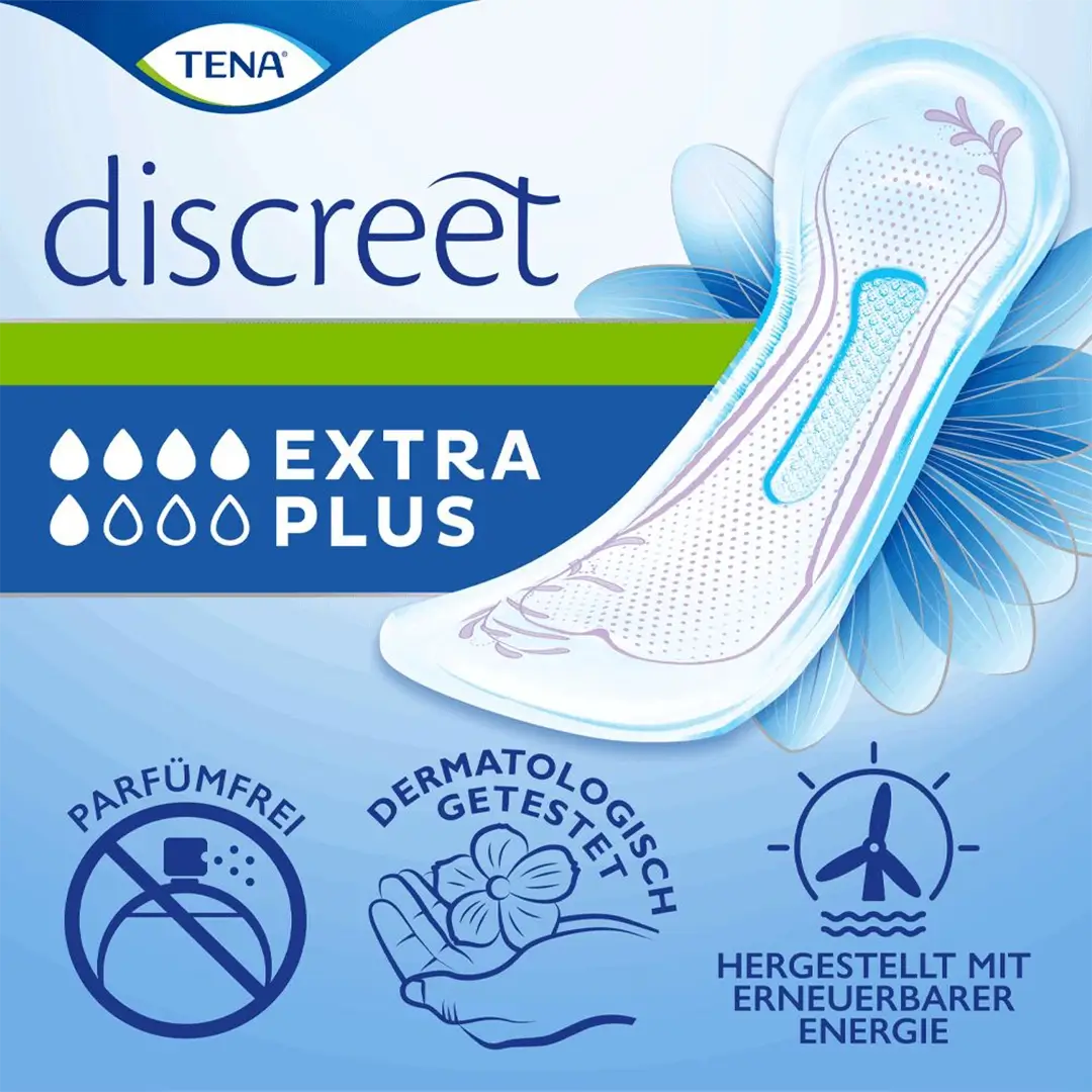 TENA Lady Discreet Extra Plus Inkontinenzeinlagen