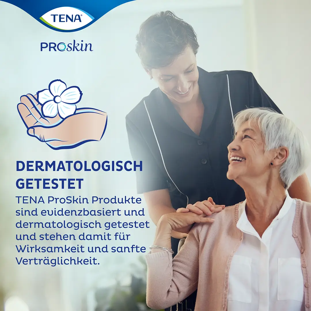 TENA ProSkin dermatologisch getestet
